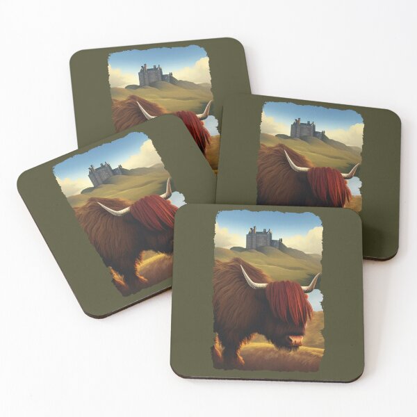 Item preview, Highland cow (#02) [Create a set!] designed and sold by SolidEarthArt.