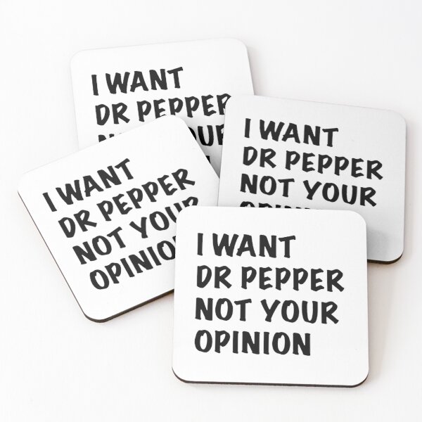 Item preview, I Want Dr Pepper designed and sold by DarrellCronin.