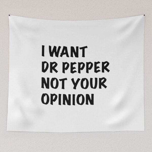 Item preview, I Want Dr Pepper designed and sold by DarrellCronin.