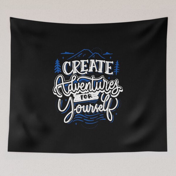 Item preview, Create Adventures For Yourself (black) designed and sold by Daluyong.