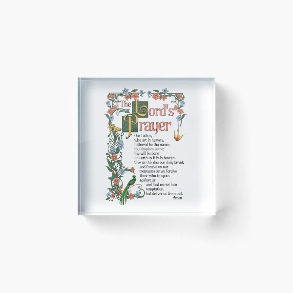 Item preview, The Lord's Prayer designed and sold by Rhu Creations.