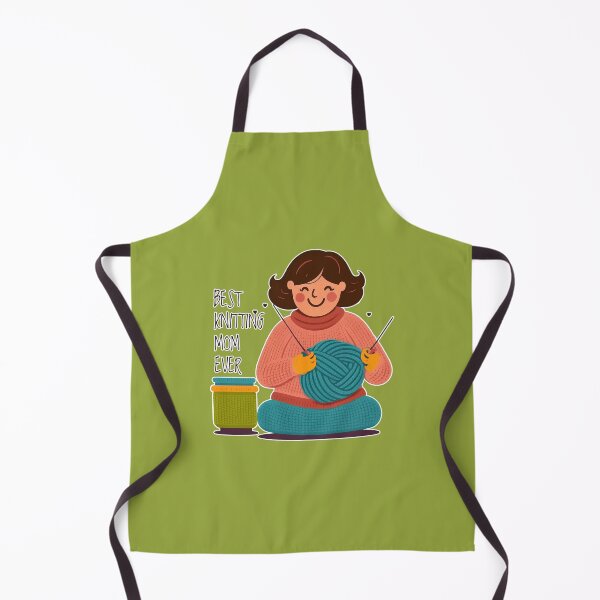 Item preview, Best Knitting Mom Ever #5 designed and sold by aifuntime.