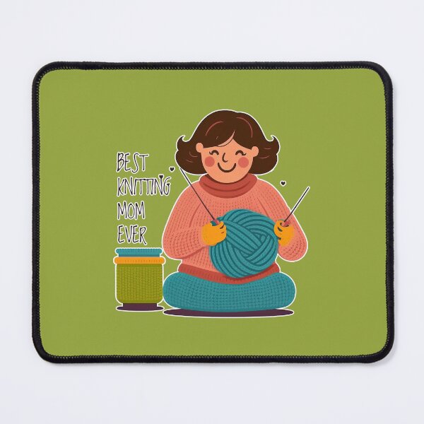 Item preview, Best Knitting Mom Ever #5 designed and sold by aifuntime.