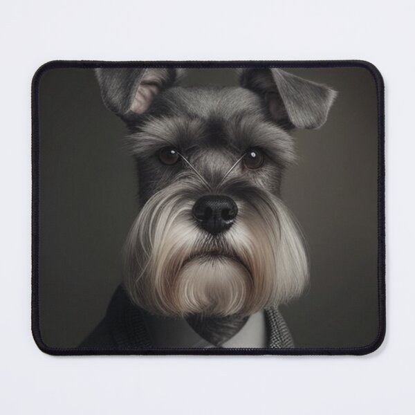 Item preview, Schnauzer in a suit designed and sold by IllReputes.