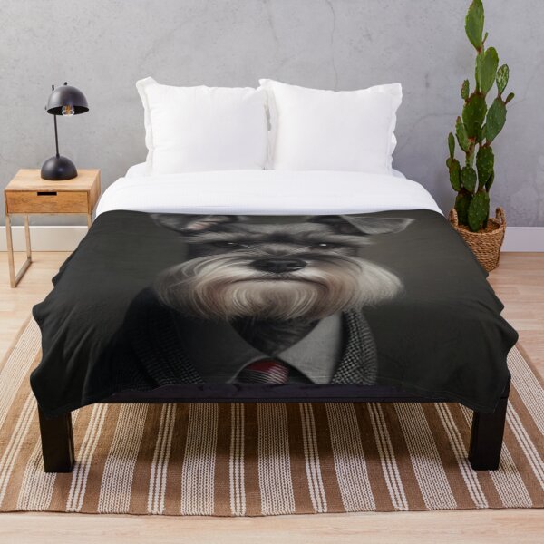 Item preview, Schnauzer con traje designed and sold by IllReputes.