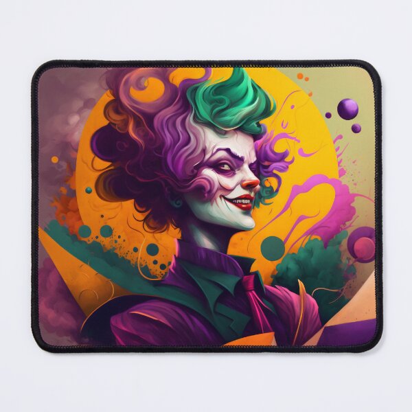 Item preview, smiling Joker woman style designed and sold by Animal-ink.