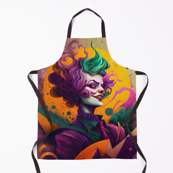 Item preview, smiling Joker woman style designed and sold by Animal-ink.