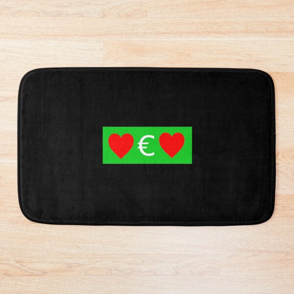 Item preview, Hearted € (Heart Euro) designed and sold by LEOEXPRESS.