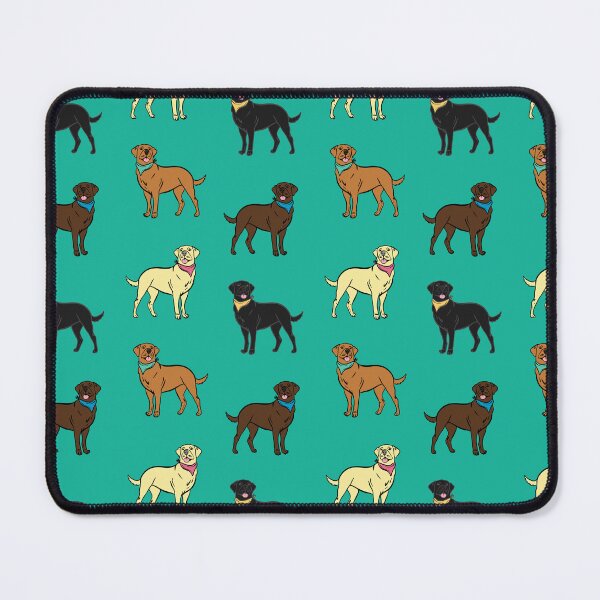 Item preview, Labradors in Teal designed and sold by Superdoodledo.