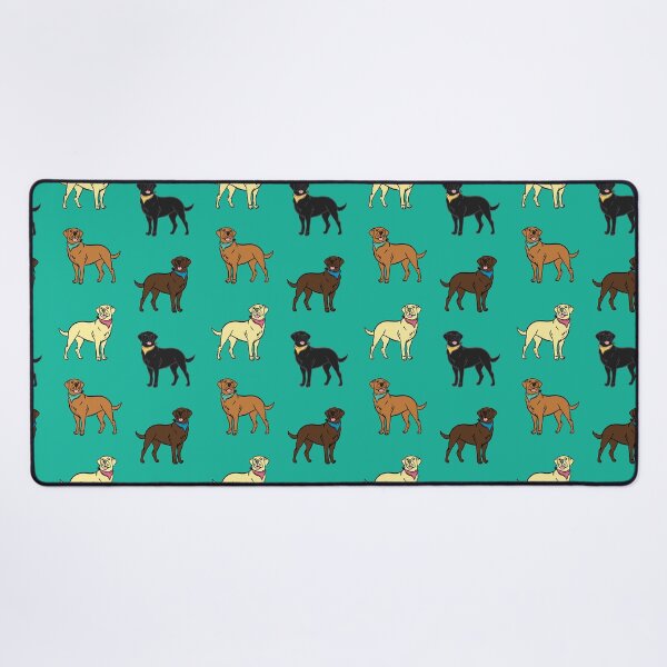 Item preview, Labradors in Teal designed and sold by Superdoodledo.