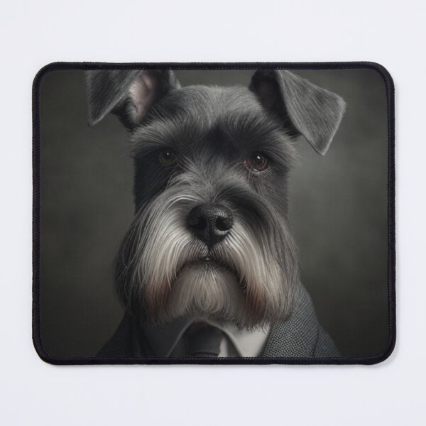 Item preview, Schnauzer Bored at Work designed and sold by IllReputes.