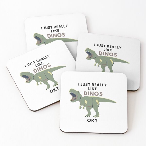 Item preview, I Just Really Like Dinos Ok designed and sold by Esc4n0r.