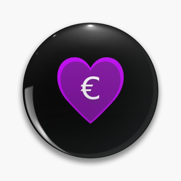 Item preview, Purple Heart € (Purple Heart Euro) designed and sold by LEOEXPRESS.