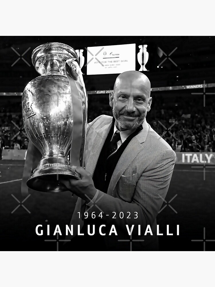 Rip Gianluca Vialli 1964 2023 Thank You For The Memories Sticker For