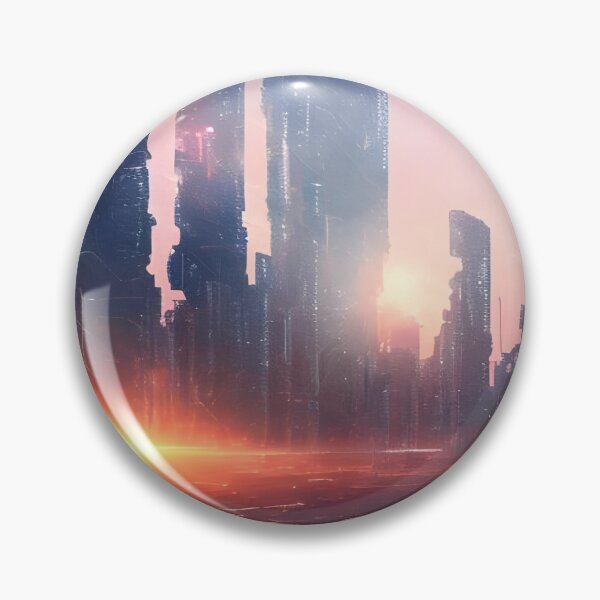 Item preview, dystopia city smooth shine designed and sold by AbundanceMind.