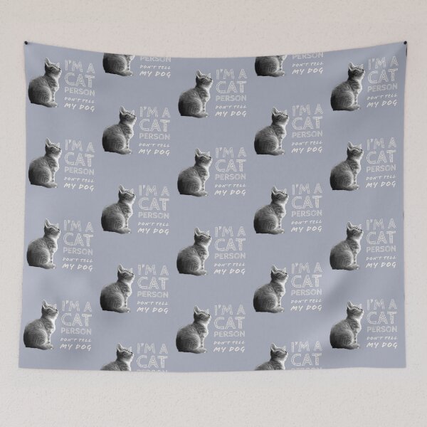 Item preview, I'm A Cat Person Don't Tell My Dog designed and sold by Modern-Shadow.