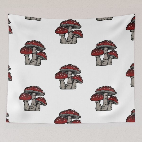 Item preview, Mushrooms Amanita Muscaria designed and sold by ChiArtLab.