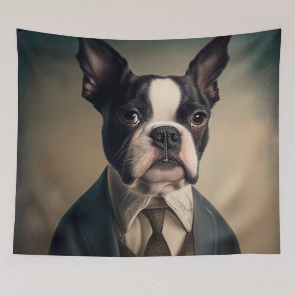 Item preview, Boston Terrier in a Suit  designed and sold by IllReputes.