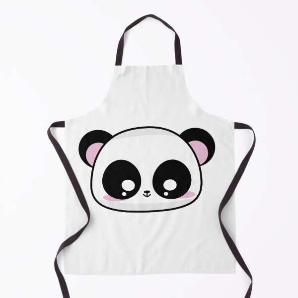 Item preview, Panda Kawaii Preto e Branco com bochechas rosadas designed and sold by GirlaineSQ.