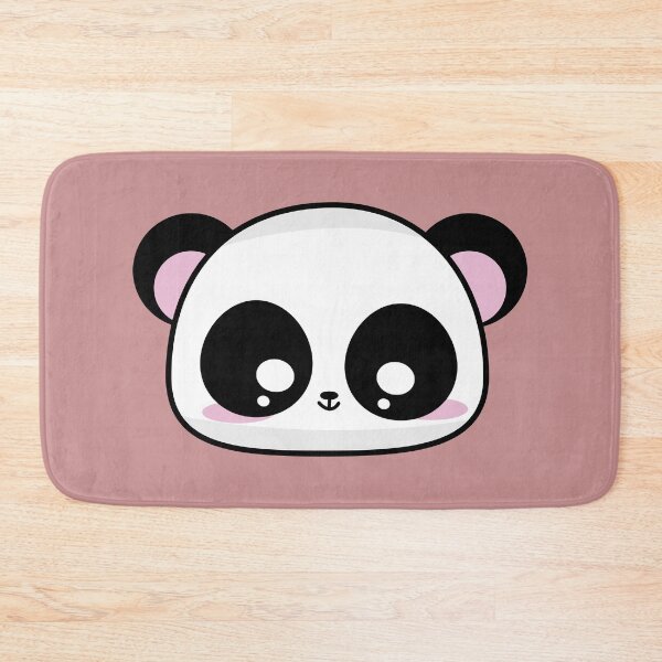 Item preview, Panda Kawaii Preto e Branco com bochechas rosadas designed and sold by GirlaineSQ.