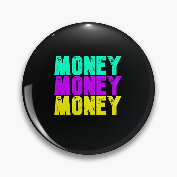 Item preview, MONEY MONEY MONEY (Colorful Font Design) designed and sold by LEOEXPRESS.