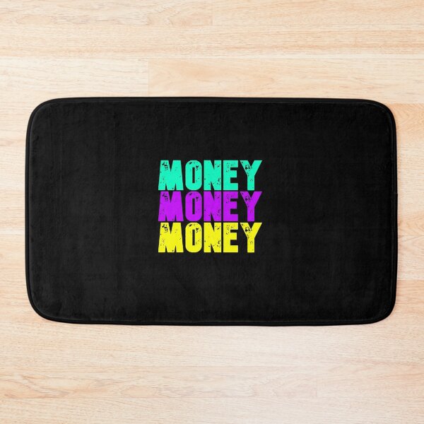 Item preview, MONEY MONEY MONEY (Colorful Font Design) designed and sold by LEOEXPRESS.