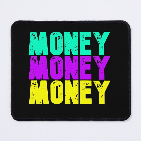 Item preview, MONEY MONEY MONEY (Colorful Font Design) designed and sold by LEOEXPRESS.