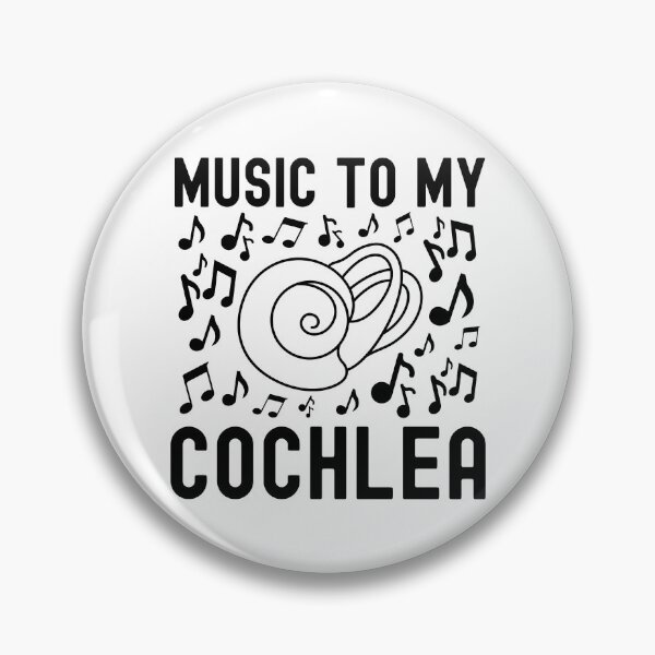 Item preview, Music To My Cochlea - Hearing Impaired, Ear, Stapes, Incus, Speech Therapist, Audiologist, Music To My Ears, Tympanic Membrane, Ear Drum, Inner Ear, Malleus, Cochlea Implant designed and sold by jadedscientist.