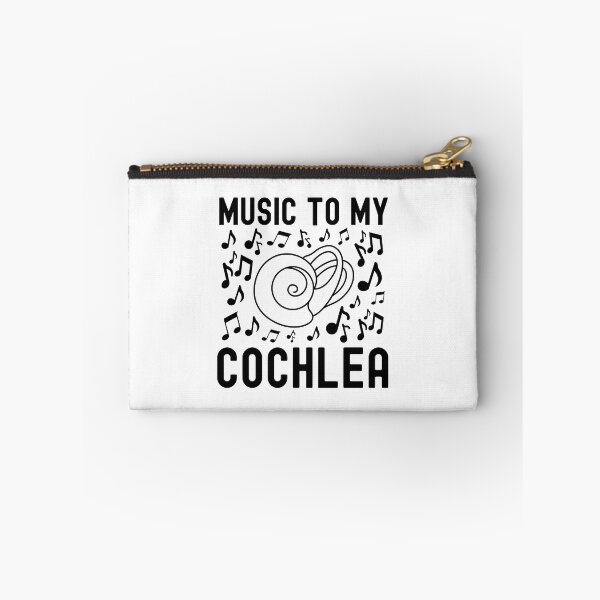 Item preview, Music To My Cochlea - Hearing Impaired, Ear, Stapes, Incus, Speech Therapist, Audiologist, Music To My Ears, Tympanic Membrane, Ear Drum, Inner Ear, Malleus, Cochlea Implant designed and sold by jadedscientist.