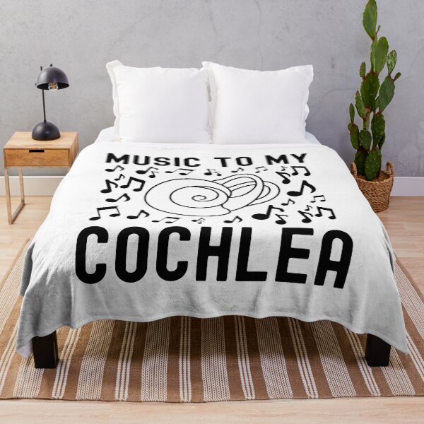 Item preview, Music To My Cochlea - Hearing Impaired, Ear, Stapes, Incus, Speech Therapist, Audiologist, Music To My Ears, Tympanic Membrane, Ear Drum, Inner Ear, Malleus, Cochlea Implant designed and sold by jadedscientist.