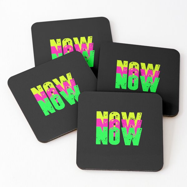 Item preview, NOW (Colorful Font Design) designed and sold by LEOEXPRESS.