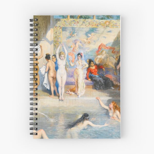 Item preview, In the baths Figurative A. L. Prevost is a 19th Century artist IN THE BATHS designed and sold by TeeARTHY.