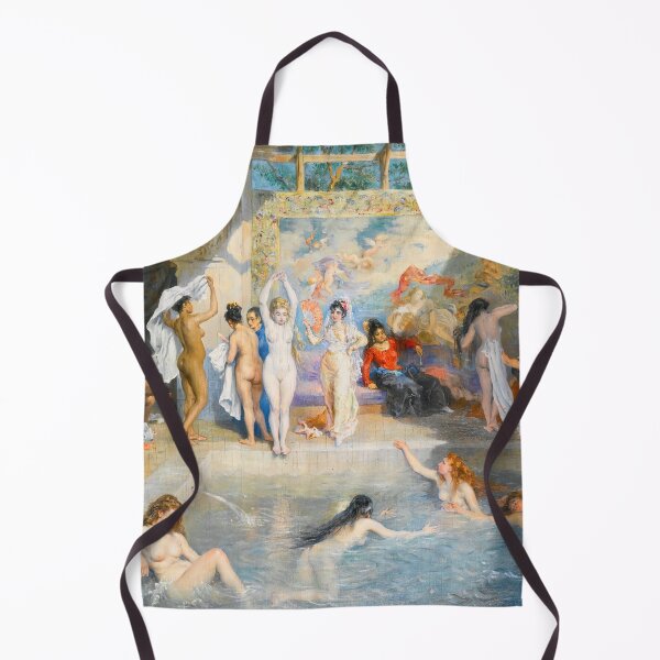 Item preview, In the baths Figurative A. L. Prevost is a 19th Century artist IN THE BATHS designed and sold by TeeARTHY.
