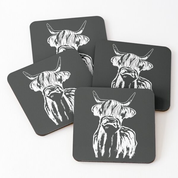 Item preview, Highland cow (#03) [Create a set!] designed and sold by SolidEarthArt.