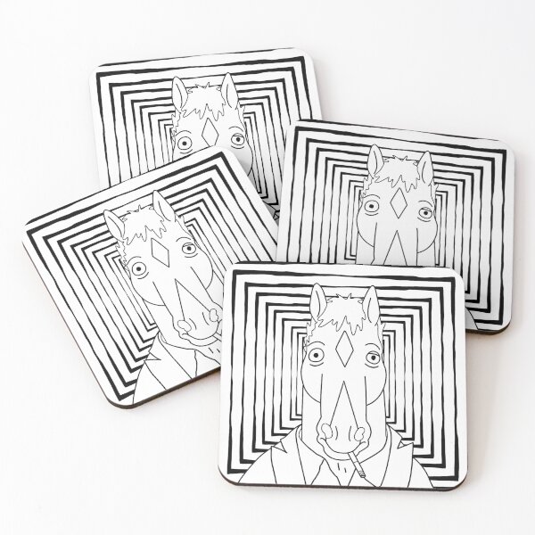 Item preview, Psychedelic Horse Drawing designed and sold by HalsMaze.