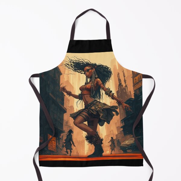 Item preview, Manga art african woman designed and sold by zurckoov.