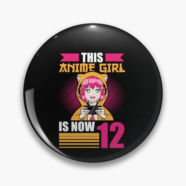 Item preview, this anime girl ist 12 - kawaii 12th birthday designed and sold by Ibu83.