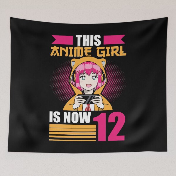 Item preview, this anime girl ist 12 - kawaii 12th birthday designed and sold by Ibu83.