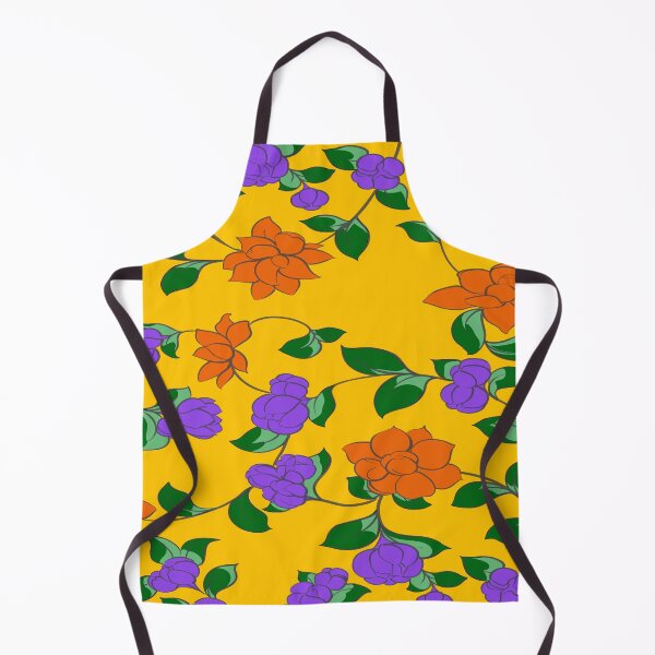 Item preview, Some purple and orange summer spring island flowers designed and sold by DesignToWay.