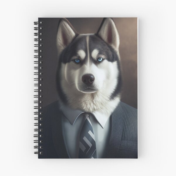 Item preview, Siberian Husky in a Suit designed and sold by IllReputes.