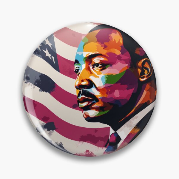 Item preview, Día de Martin Luther King Pegatina designed and sold by L-Media.