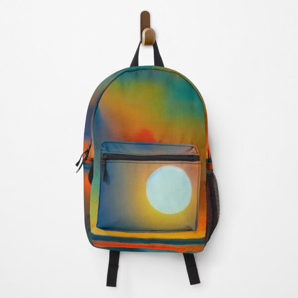 Item preview, Abstract Sunset At The Port designed and sold by Wall-Art-Design.
