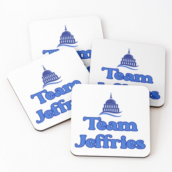 Item preview, Team Jeffries in dark blue Cool design to show you are on Representative Hakeem Jeffries team designed and sold by JoyOfHopeStore.