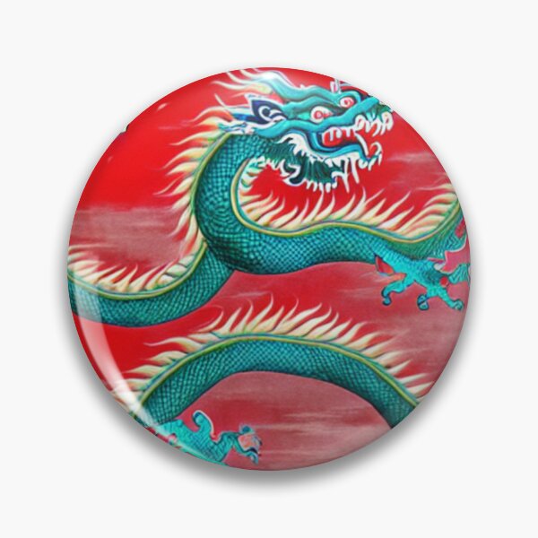 Item preview, Cyan Ancient Chinese Dragon designed and sold by PlayDifferent ⭐⭐⭐⭐⭐.