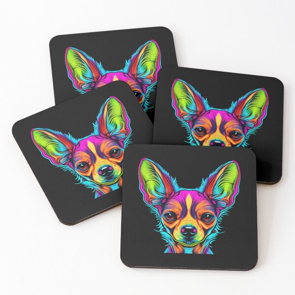 Item preview, Chihuahua Dog Colorful Paint Splash designed and sold by rafaeltto.