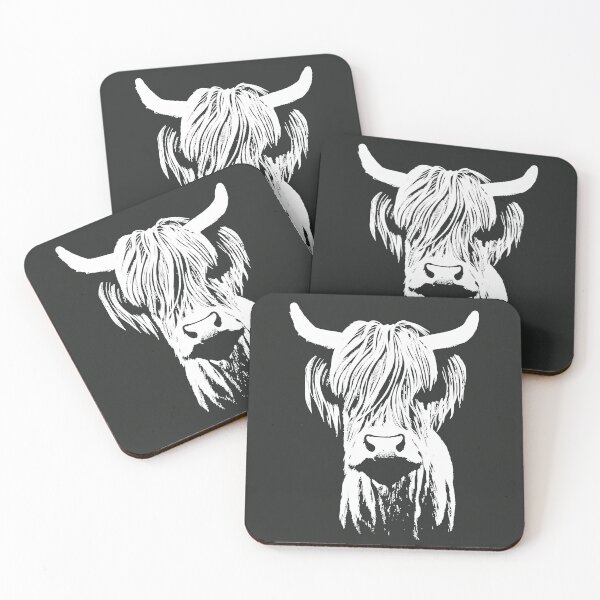 Item preview, Highland cow (#04) [Create a set!] designed and sold by SolidEarthArt.