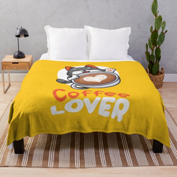 Item preview, Cute Funny Coffee Lover Kitten designed and sold by VIKING  PROJECT.