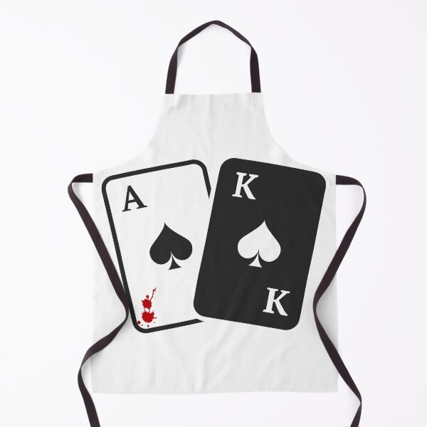 Item preview, Ace King Bloody Card designed and sold by DetectiveDog.