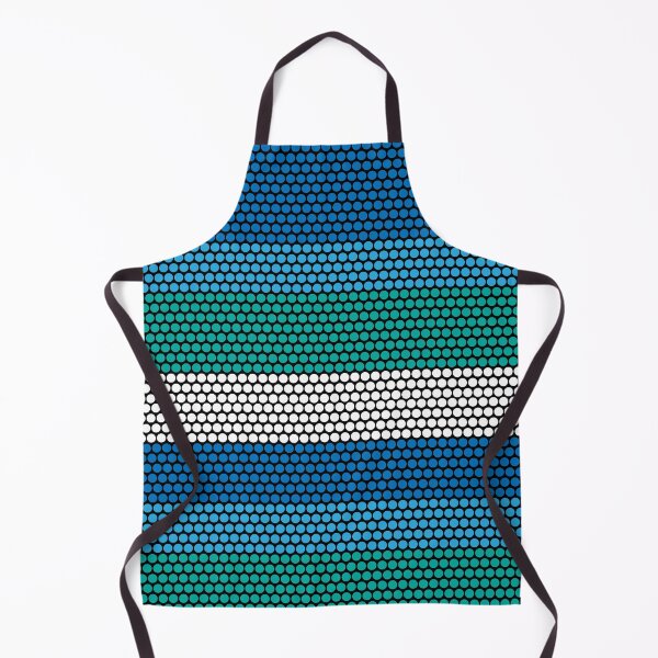 Item preview, DOT STRIPES. PATTERN. BLUES/GREEN/WHITE/BLACK. designed and sold by 5hertz.