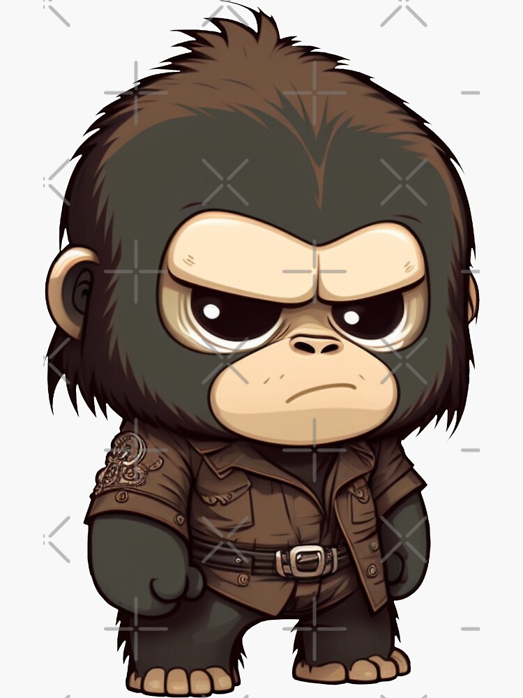 Chibi Gorilla | Sticker